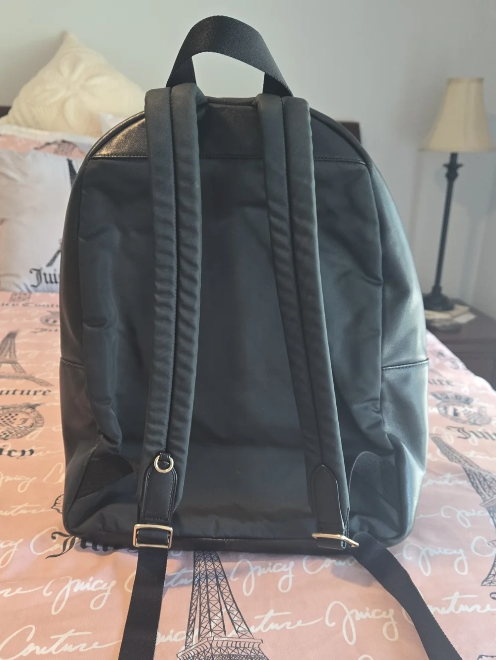 EUC Coach Signature Charley Small Leather Multi/Brown Backpack